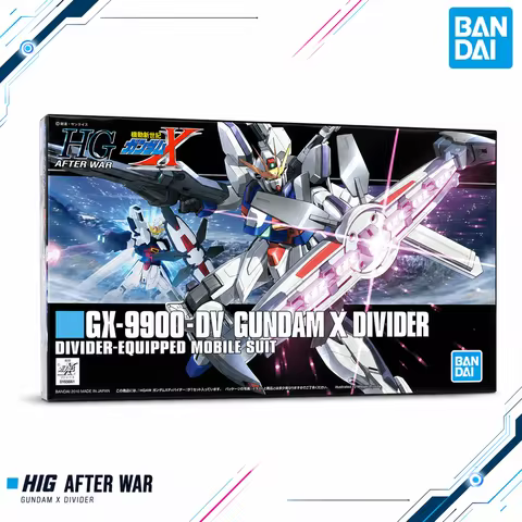 Bandai Original HG 1/144 HGAW GX-9900-DV Gundam X Divider After War Mobile Suit Robot Anime Action F