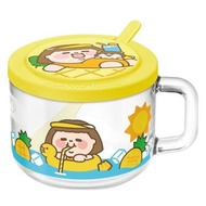 【全新】7-11 Plastic Thing FATTY 為食妹食Pancake 限量版 Plastic Thing 黃色為食杯 7仔 為食妹 湯杯 甜品雪糕杯 雪葩杯 Plastic Thing C