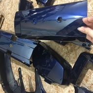 [TẶNG TEM]  Dàn áo nhựa xe CUB 82 màu Xanh tím - có KHUYẾN MẠI BỘ TEM 3 LỚP chuyên cung cấp phụ tùng