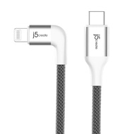 J5 USB-C™ to Lightning® Cable | Apple IPHONE | 4ft 120cm | 18w |40% Fast charge