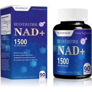 New NAD Supplement - Liposomal NAD+ Supplement with Resveratrol 90 Count （1500MG）
