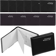 Toyvian 12pcs Small Telephone Number Note Small Address Books, Contact Pocket Notebook Phone Number 