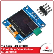 OLED 128x64 LCD I2C 0.96 INCH WHITE BLUE YELLOW BLUE BACKLIGHT