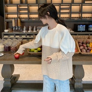 sweater woman winter clothes woman [Clearance] White Beige Wool Sweater