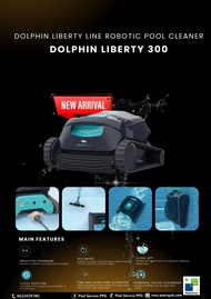 Robot cleaner vacuum Liberty 300 หุ่นยนต์ทําความสะอาดสระว่ายน้ำ
