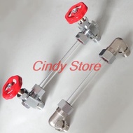 Cork water level gauge 3 branch glass tube elbow steam generator boiler water level elbow water stea