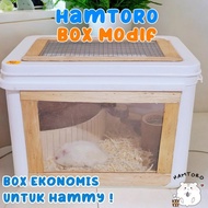 Box Es Krim Modif Kandang Hamster Besar