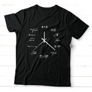 BLACK T-SHIRT JUMBO DISTRO T-SHIRT SIZE OVERSIZE MEN'S T-SHIRT MATHEMATICS T-SHIRT SML XL 2XL 3XL 4X