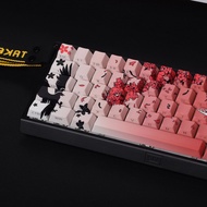 keyboard wireless wireless keyboard Womier Sakura Raven Keycap Suitable for wooting60he Tarantula Me