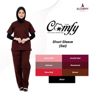 READY STOCK Women Scrub Suit (Shirt + Pants) - ALCHEMY APPAREL