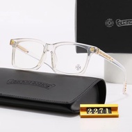 Chrome Hearts Fashion Transparent Square Glasses/LOGO Phnom Penh/Casual Sunglasses YW