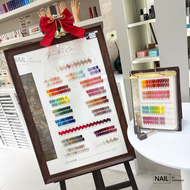 เซตสีเจล Kaise สีพื้น 176 สี พร้อมชาร์ทโชว์ และชาร์ทขาตั้ง