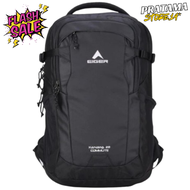 Bisa COD Tas ransel eiger1989 forlough 20L laptop backpack Tas Ransel Warna Hitam Tas Sekolah Anak S