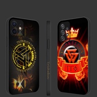 Samsung A7 2018 A13 Lie A01 A3 M01 Core Triskelion Tau Gamma Phi Triskelion Logo Art EVX12 Soft Phon
