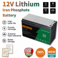 【🇲🇾Ready Stock】Lifepo4 Battery / Lithium Battery / Solar Gel Battery With Bms 12V 6AH