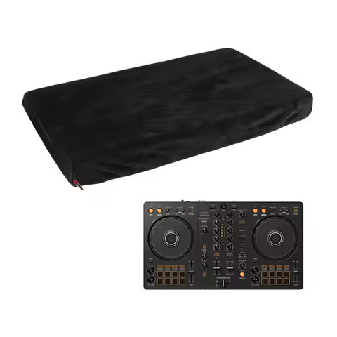 Soft Dust Cover with Elastic Band Reusable Sleeve Compatible for Pioneer DDJ-FLX4 DJ Controller