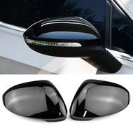 For Golf 8 MK8 5H0857537 5H0857538 Black Pair Mirror Cover Rear View Side Mirror Cap