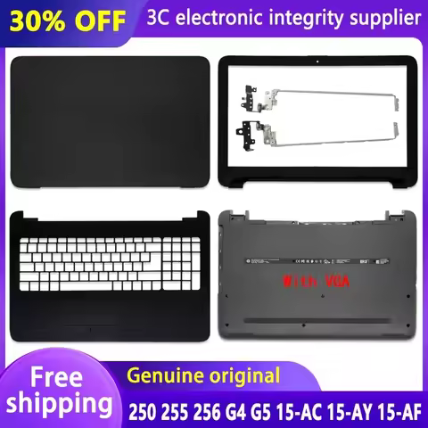 New Laptop Case for 250 255 256 G4 G5 15-AC 15-AY 15-AF LCD Back Cover/Front Bezel/Hinges/Palmrest/B