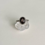 euphrosyne | starlight sg seller: [h3] hypersthene ring, silver plated