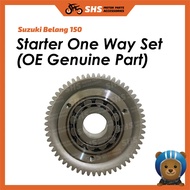 Suzuki Belang 150 Starter One Way Set / Starter One Way Assy  (OE Genuine Part)