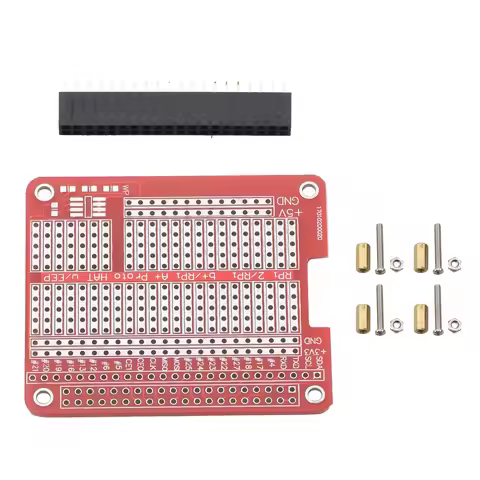 40-Pin GPIO Extend DIY Multifunctional Extension Board DIY Proto HAT Shield For Raspberry Pi 3B/3B+/