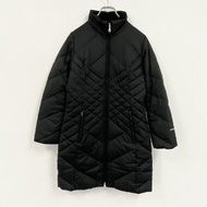 Eddie Bauer 羽絨服，80% 羽絨，絎縫外套，黑色，XS 碼，古著