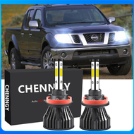 สำหรับ Nissan Navara (D40) ปี 2007 ถึง 2014 (ไฟหน้า) - Combo LED ไฟหน้าหลอดไฟ 9-32V 6000K Bright Whi