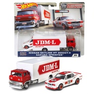 โมเดลรถเหล็ก Hot wheels TEAM TRANSPORT #8 ลิขสิทธิ์แท้100% NISSAN SKYLINE HT 2000GT-X SAKURA SPRINT