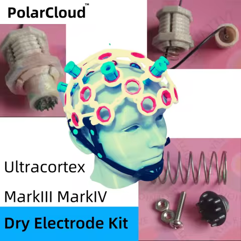 Ultracortex MarkIII MarkIV EEG Headset For Open BCI EEG Cap Accessories Dry Electrode Kit Brainwave 