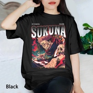 Ryomen Sukuna Anime Shirt JJK Sukuna Shirt Anime Manga Fans JJK Shirt Gift Men and Women Black Casua