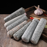 ST-🚤Garlic Grinder Handle Grinding Stick Tamping Pestle Stone Mortar Handle Garlic Mortar Household Grinding Stick Tampi