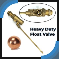 4" 100mm Heavy Duty Brass Float Arm Valve Pelampung Tembaga Bola Injap Tangki Air  Brass Float Valve