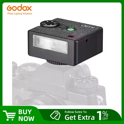 Godox iM30 Mini Flash Portable Manual Flash for Various Camera Models Output Levels 1/64 to Full for
