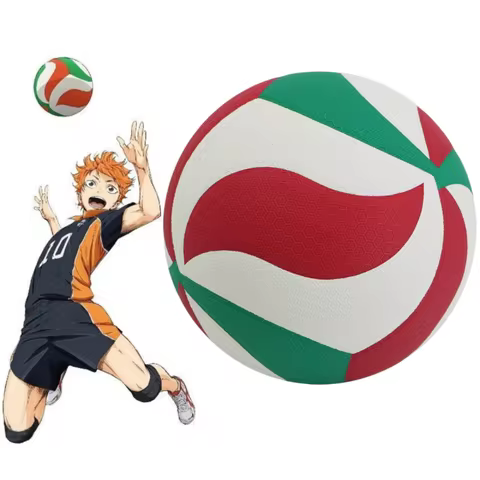 Anime Haikyuu!! Volleyball Hinata Shoyo Karasuno Standard Match Volleyball Students Training Ball Ad