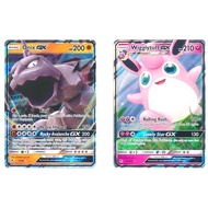 English Pokémon Card Onix GX - 36/68 /Wigglytuff GX - 42/68- Ultra Hidden Fates Singles