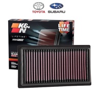 K&N Engine Air Filter 33-5060 Subaru Brz 2017~2024/Toyota 86 GR86 2017~2024
