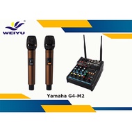 Yamaha G4-M2 Mixer 4 Channel USB/BLUETOOTH with 2pcs Wireless Microphone