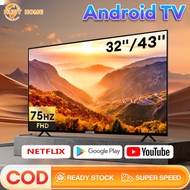 Android TV 32 inch Smart Television 19/22/24/32 inch Smart TV murah LED Television EXPOSE LED 4K 3 Years warranty