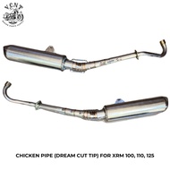 CHICKEN PIPE (DREAM CUT TIP) FOR XRM 100, 110, 125