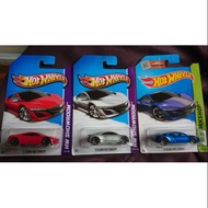 Hot Wheels Acura NSX Concept NC1 Honda NSX red blue silver not Tomica Kyosho