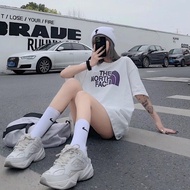 TNF Women's Summer Cotton T-Shirt - Casual & Comfortable Student Wear