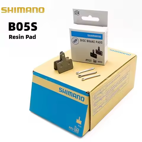 SHIMANO B05S Hydraulic Disc Brake Resin Brake Pads - Silent Brake Pad with Quick Locking & Rapid Hea
