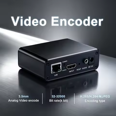 1 Channel Mini Video Streaming H.265/H.264 HEVC IPTV CATV Hdmi to IP RTMP SRT UDP HLS RTSP