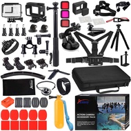 68-in-1 Accessory Kit for GoPro Hero 7 6 5 Black GoPro7 Action Camera Filter Frame Waterproof Housin