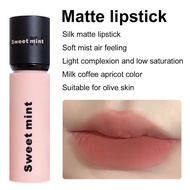 Sweetmint Matte Lip Mud Lipstick Long-lasting Smudge-proof Makeup Non-stick Lip Lip Cosmetic G9i2