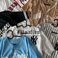 - Baseball jersey new york yankees grid premium shirt red sox dodgers ny yankees