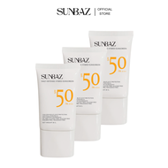 แพ็คx 3 ลดพิเศษ กันแดดไฮบริด กันแดดล่องหน SUNBAZ Daily Defense Hybrid Sunscreen SPF50 PA+++