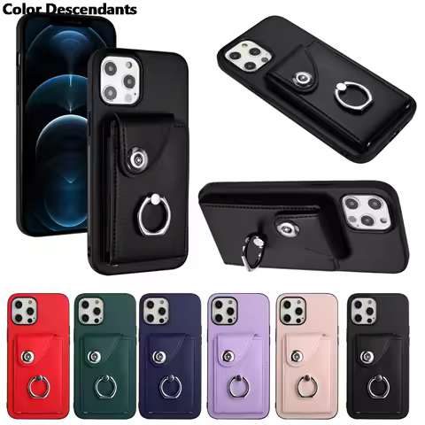 Honor X6B X9B X8B X7B 5G Luxury Case For Huawei Honor X6A Plus Leather Wallet Holder Ring Back Cover