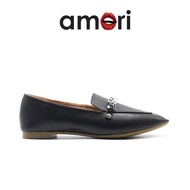 Amori Ladies Elegant  Pointed Toe Pump Women Shoes | Soft Foam Cushion | Kasut Wanita Rounded Toe Pump Lawa R0219079