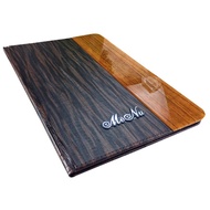 ☼10 Units 8x11 inch Acrylic PU Leather Menu Folder 20.4x28.5cm  8 Sheets Plastic Pockets ☟☄oEL3